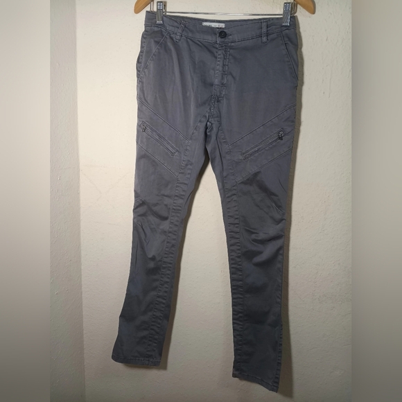 Zara Men's Slate Cargo Pants - Picture 1 of 10